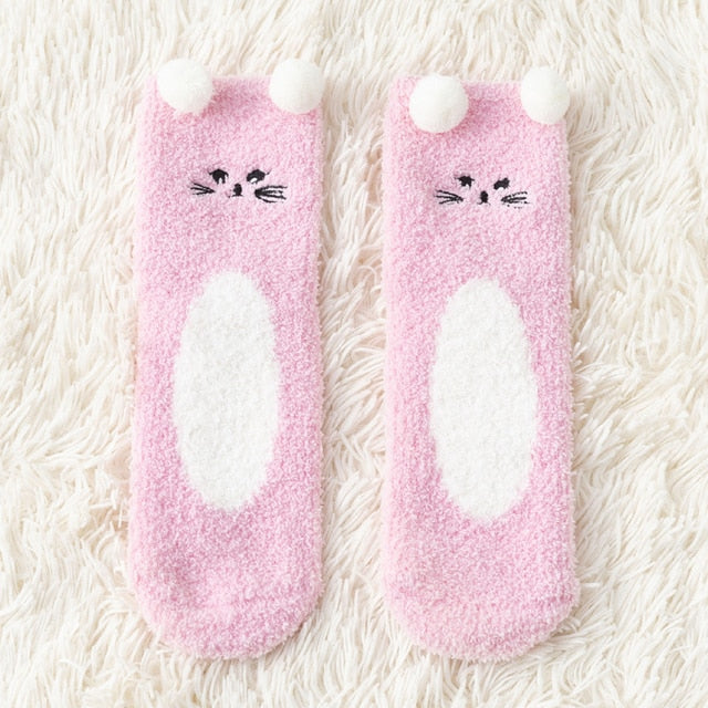 Women's  Fuzzy Socks Winter Warm Fleece