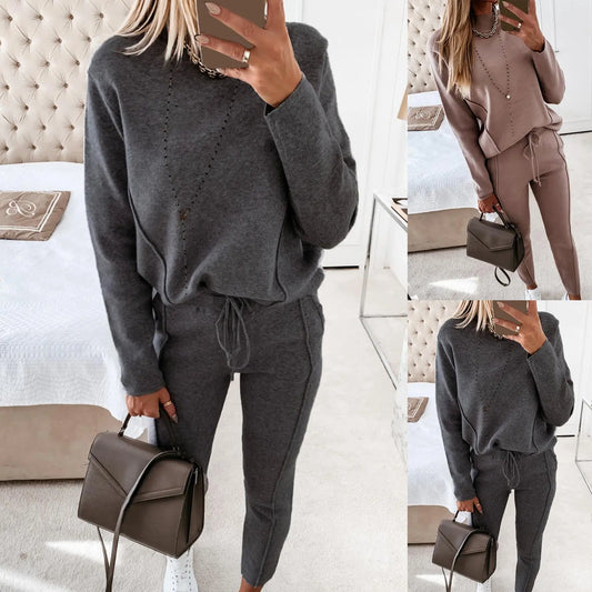 Autumn Winter Women Tracksuit Two Piece Set Women Hoodie Sweatshirt+Pants 2PCs Sports Jogging Suit Female Casual Outfits Set