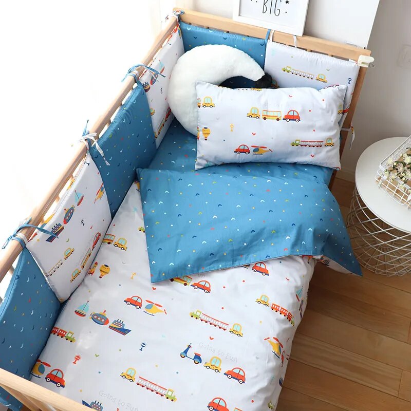 Baby Bedding Set Nordic Cotton Woven Baby Bed Linen For Newborns Kid Crib Bedding For Boy Girl Nersury Offer Custom Make Service