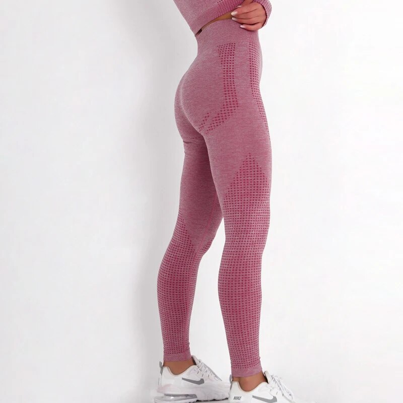 14 Colors High Waist Seamless Leggings For Women Solid Push Up Leggins Athletic Sweat Pants Sportswear Fitness Leggings