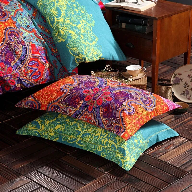 Bohemian 3d comforter bedding sets Mandala duvet cover set winter bedsheet Pillowcase queen king size Bedlinen bedspread