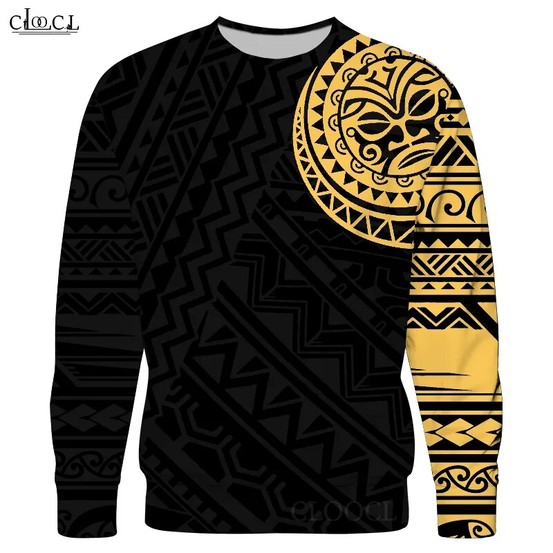 CLOOCL Newest Popular Olynesian Style 3D Print Mens Hoodie Harajuku Fashion Sweatshirt Unisex Casual Pullover Drop Shipping