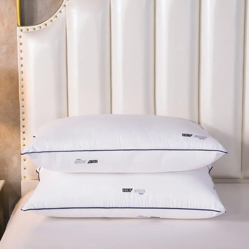 Hotel Pillow Core for Adult Students Five-star Hotel Pillows for Bedroom Bedding Sleep Pillows High Quality Free Shipping