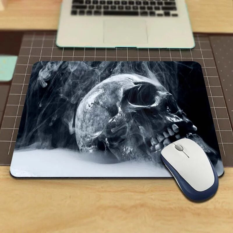 MaiYaCa Custom High Speed Skulls Vintage Stylish Mouse Pad aming Rectangle Mousepad 220mmX180mm and 250mmx290mm