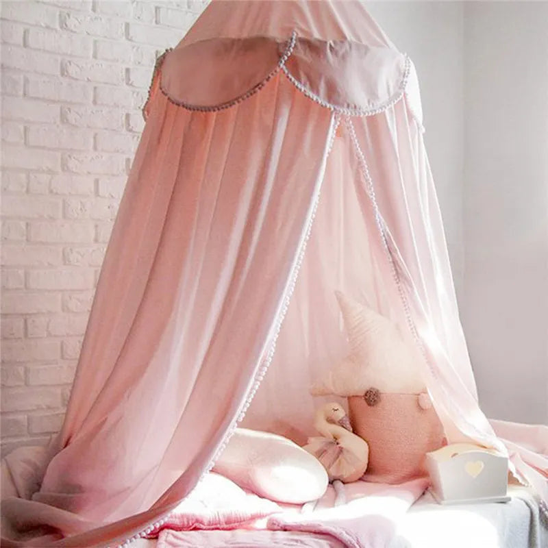 Baby Bed Canopy Bedcover Mosquito Net Curtain Bedding Dome Tent Room Decor