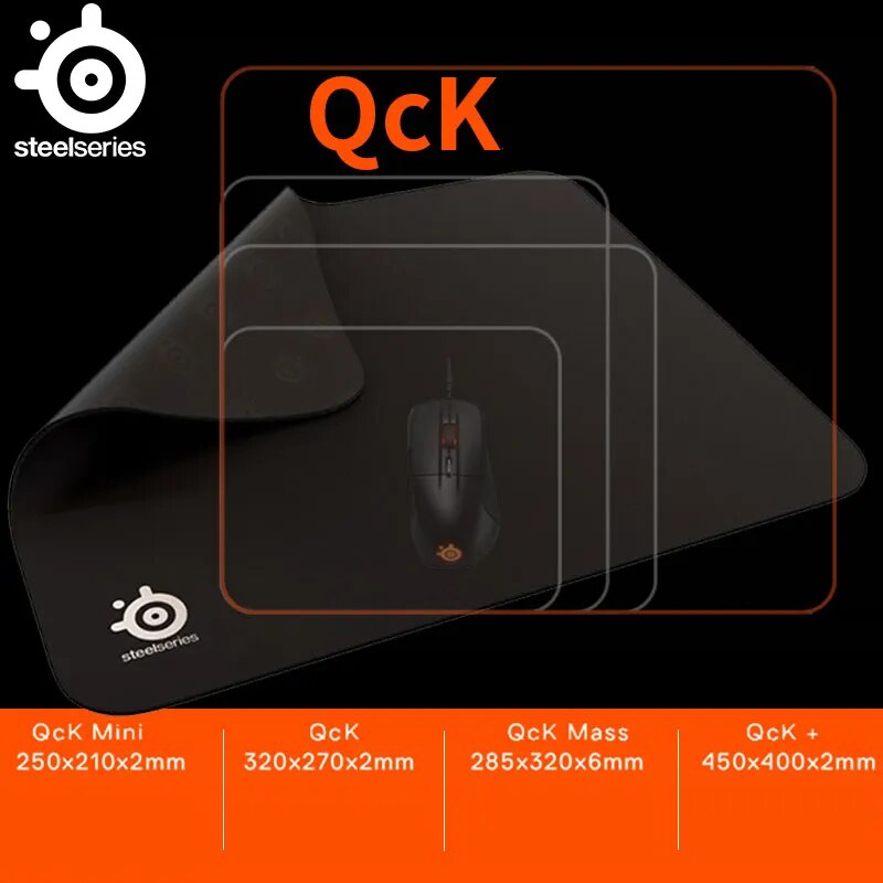 Free shipping original SteelSeries  QcK gaming mouse pad Sports Mass Qck + Large oversized CF Jedi survival CSGO