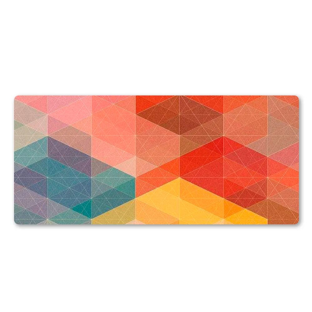 Creative Colorful 3d Mouse Pad High Quality Rubber Hot Selling Large Mouse Pad Office Computer Keyboard Professional Large Pads