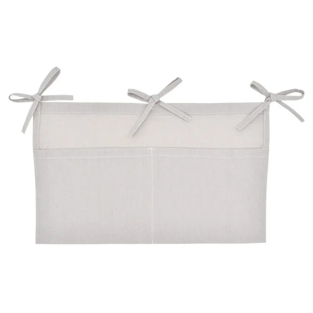 Bed Hanging Storage Bag Baby Cot Bed Brand Baby Cotton Crib Organizer 60*50cm Toy Diaper Pocket for Crib Bedding Set