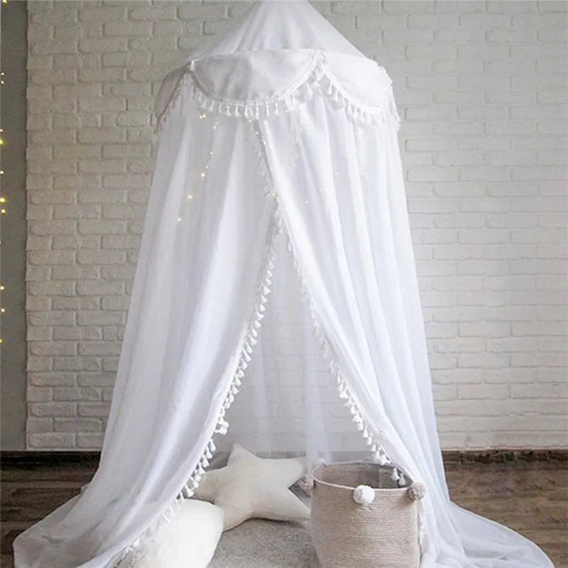 Baby Bed Canopy Bedcover Mosquito Net Curtain Bedding Dome Tent Room Decor