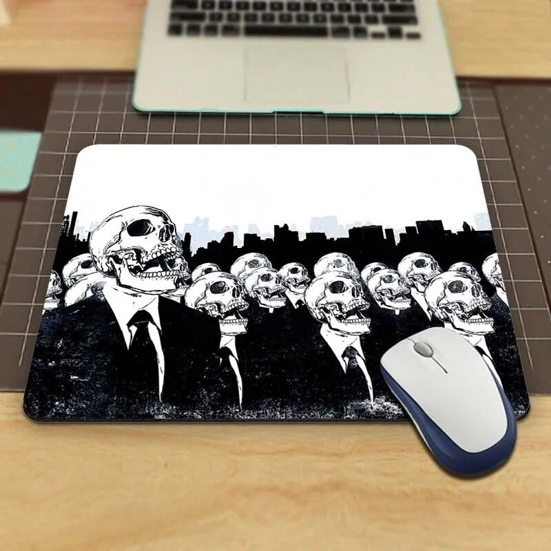 MaiYaCa Custom High Speed Skulls Vintage Stylish Mouse Pad aming Rectangle Mousepad 220mmX180mm and 250mmx290mm