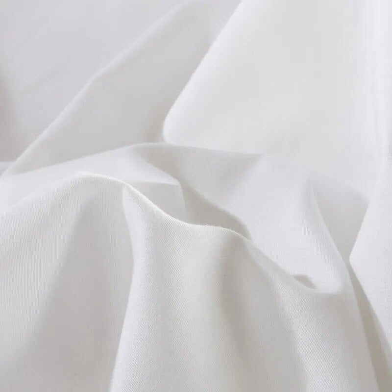 Customized Pure White 5star hotel luxury Bedding set 800TC Egyptian cotton Super King Oversize Duvet cover Bed sheet Pillowcases