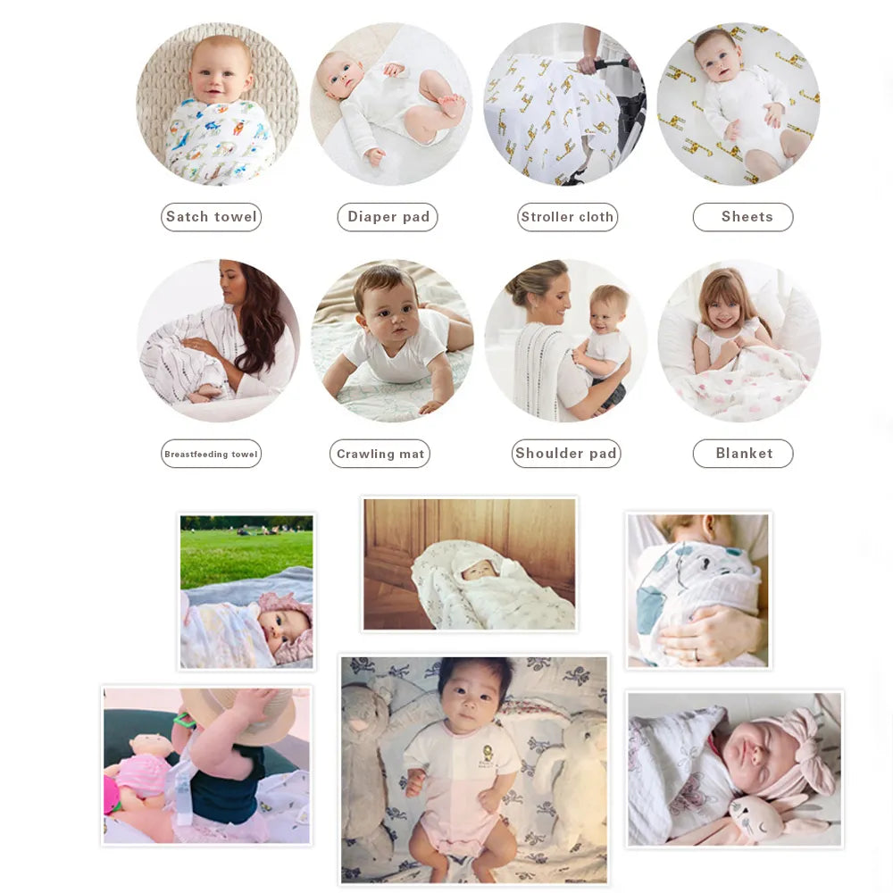 4pcs/lot newborn baby bed sheet bedding set 76x76cm for newborn crib sheets cot linen 100% cotton Flannel printing baby blanket