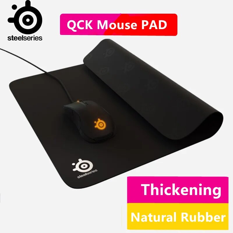 Free shipping original SteelSeries  QcK gaming mouse pad Sports Mass Qck + Large oversized CF Jedi survival CSGO