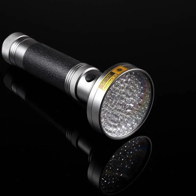 AloneFire 18W 100Led High power UV Flashlight torch 395nm ultraviolet scorpions pet urine Leakage Detection led light AA Battery