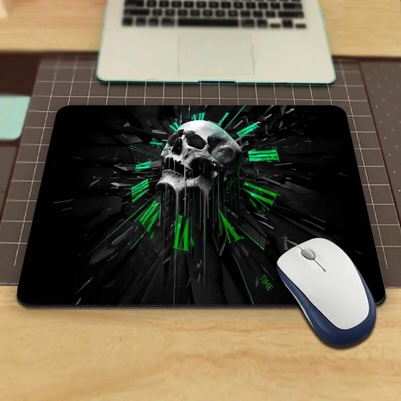 MaiYaCa Custom High Speed Skulls Vintage Stylish Mouse Pad aming Rectangle Mousepad 220mmX180mm and 250mmx290mm