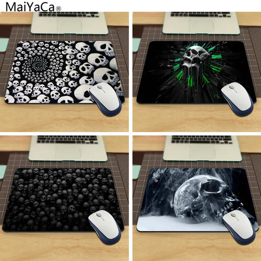 MaiYaCa Custom High Speed Skulls Vintage Stylish Mouse Pad aming Rectangle Mousepad 220mmX180mm and 250mmx290mm