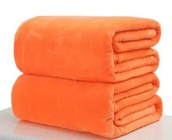 Drop shipping sofa/air/bedding Throw blankets solid double travel flannel Blanket couverture polaire plush blanket 10 colors