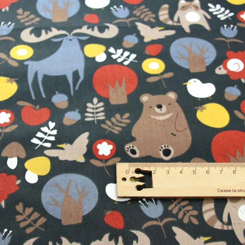 Cotton Sheet Fabric  Printed 100% twill cotton fabric for DIY bedding children's clothing accessories