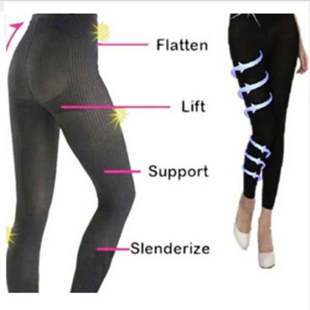 Leg Shaping Women Pants Pressurized Leggings Soft Sculpt Stretchy Hip Lift Elastic Fat  Slim Autumn Winter Compression 2021 New