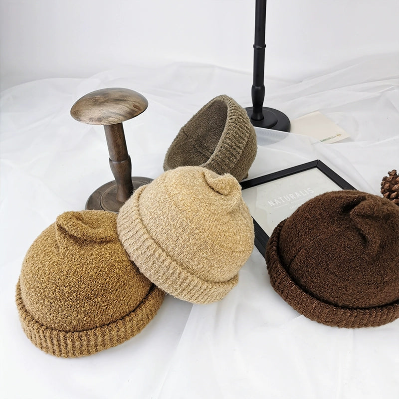 Hip Hop Fall/Winter Alpaca Fleece/Fiber Women's Chinese Landlord Hat Rascal Thickened