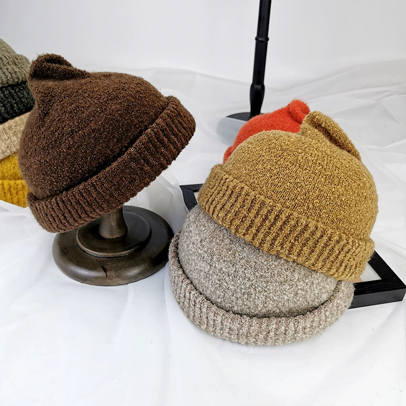 Hip Hop Fall/Winter Alpaca Fleece/Fiber Women's Chinese Landlord Hat Rascal Thickened