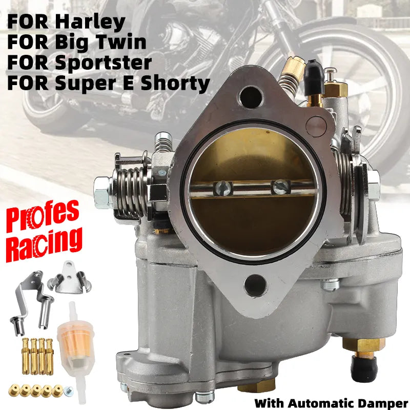 For Harley Carburetor Carb Kit  Motorcycle Replace Carburetor  For Harley Big Twin Super e & Sportster S&S Shorty Carb 11-0420