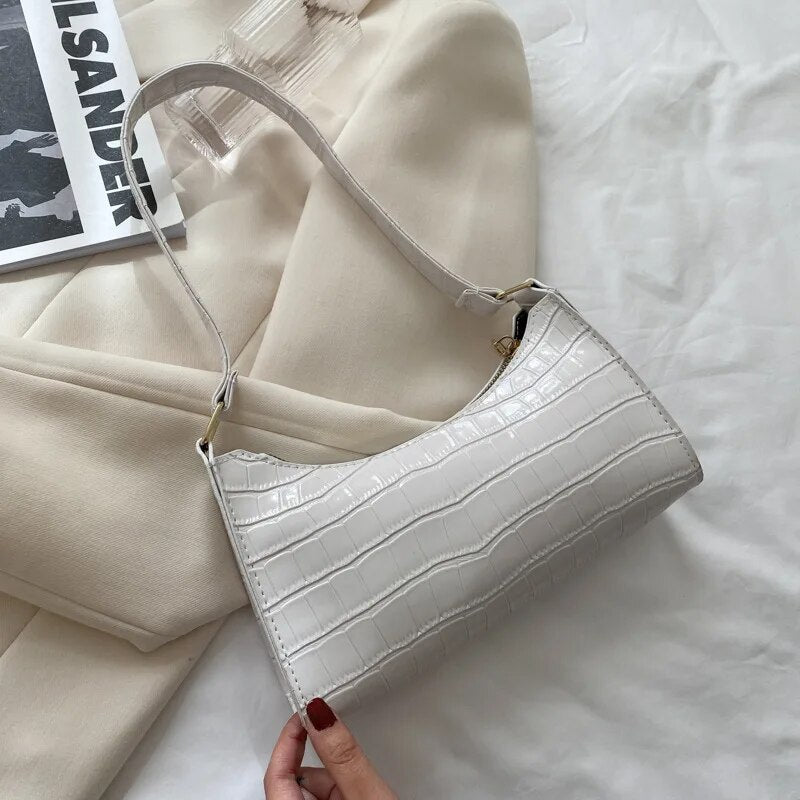 Fashion Exquisite Shopping Bag Retro Casual Women Totes Shoulder Bags Female Leather Solid Color Chain Handbag for Women 2023