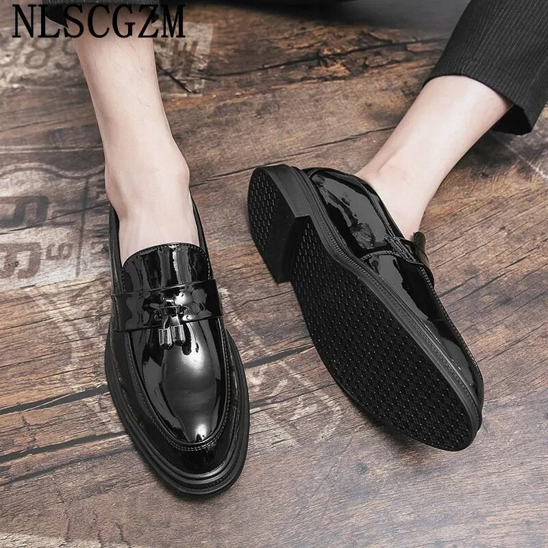 Coiffeur Loafers Mens Shoes Casual Italian Brand White Shoes Men Leather Fashion Designer Shoes Men High Quality Zapatos Hombre