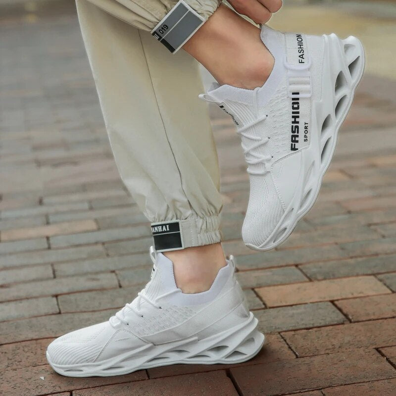 Fashion Men's Sneakers Summer Design New Trend Mens Shoes Casual Mesh Breathable Light Tenis Masculino Adulto Size 39-46