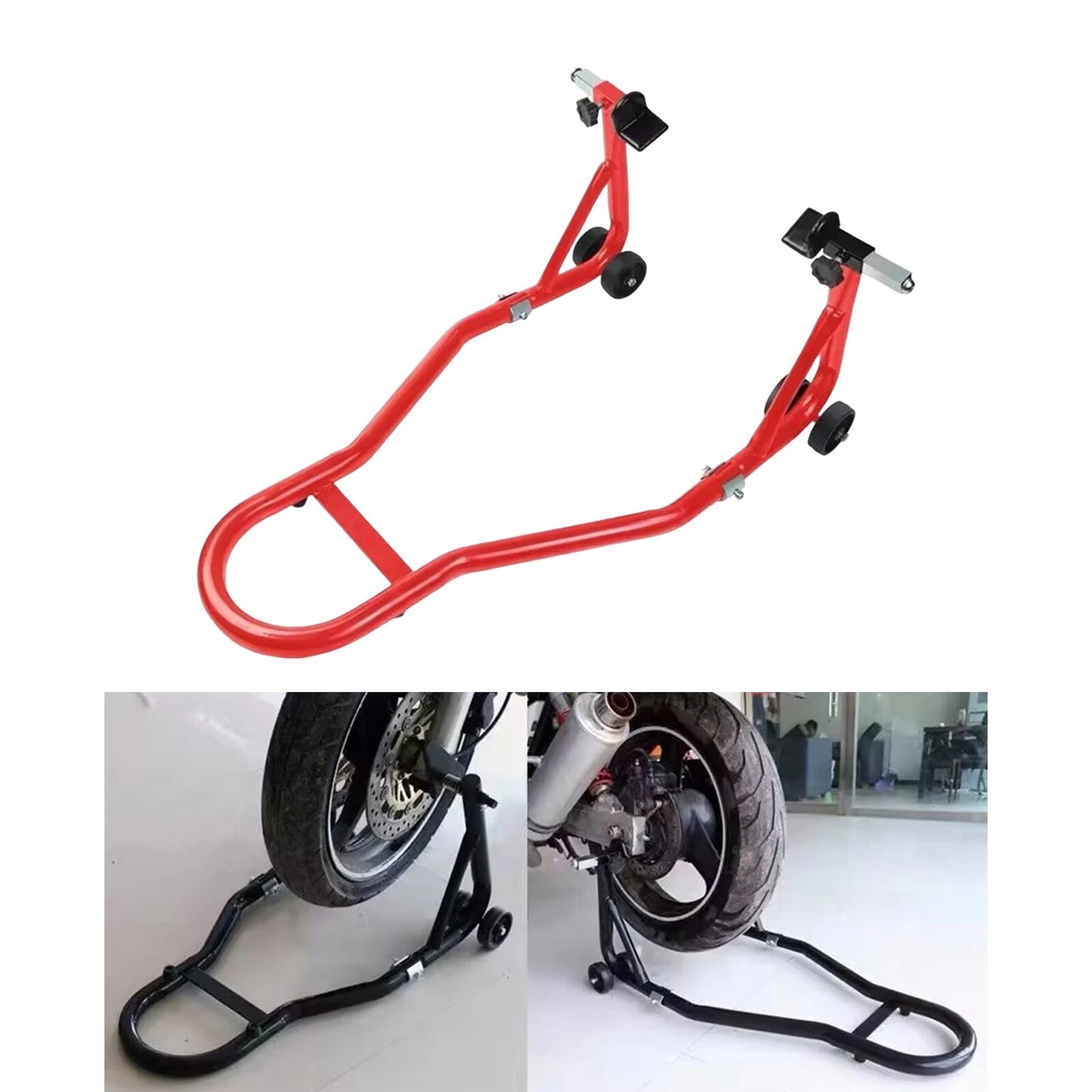 Fork Lift & Swingarm Spool Wheel Motorcycle Stand Repairing Tool for Motorcycyle Rear Load 450kg Accessories Thicken