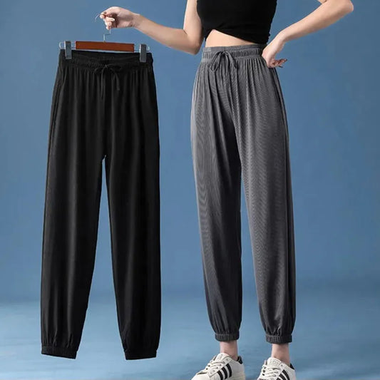 2022 Women pants Black Jogging Sweatpants Women for pants Baggy Sports Pants Gray Jogger High Waist Sweat Casual Female Trousers