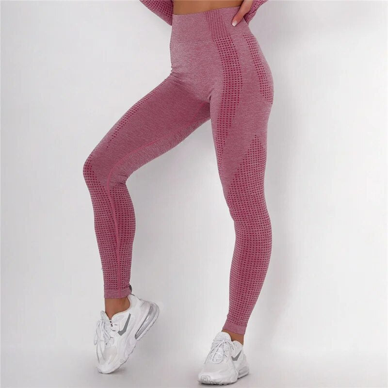 14 Colors High Waist Seamless Leggings For Women Solid Push Up Leggins Athletic Sweat Pants Sportswear Fitness Leggings