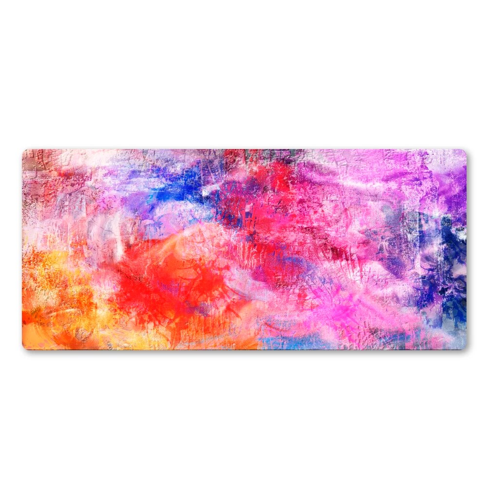 Colorful Space Fire Cloud Mouse Pad Professional High Quality Rubber PC Game Mouse Pad Computer Keyboard Pad Gaming Mousepad