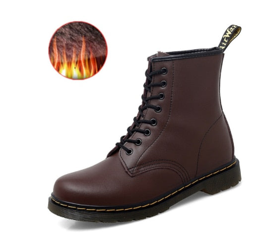 Unisex Leather Boots