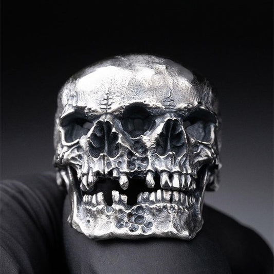 Skeleton Biker Rings