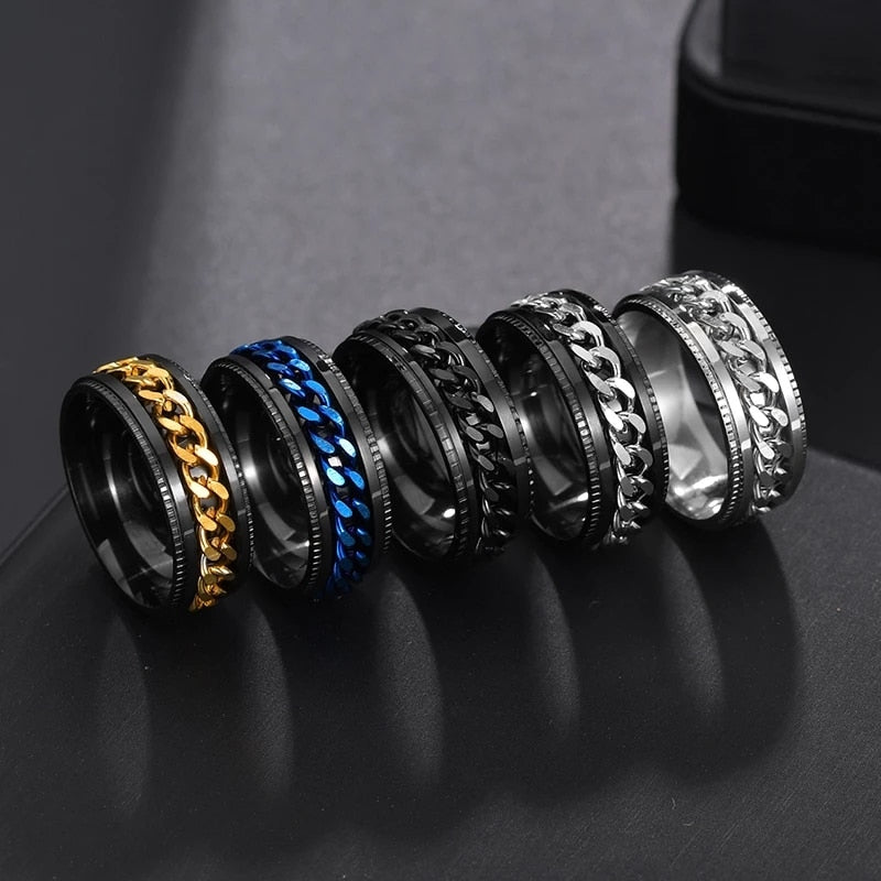 Rotating Anxiety Fidget Rings